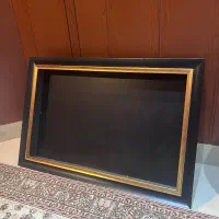 قاب عکس مشکی بزرگ