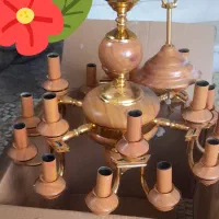 لوستر برنجی