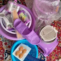 سرویس کامل پلاستیکی تازه استفاده نشده