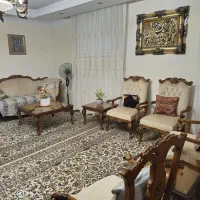 سرویس مبلمان+ ناهارخوری چوب راش چپندر