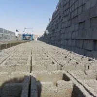 بلوک سیمانی.لوله سیمانی چاه.پایه فنس