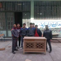 کنسول چوبی