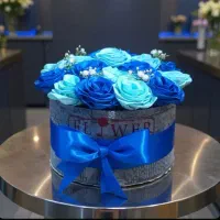 فروش تکی و عمده گل روبانی و باکس گل زیر قیمت|گل مصنوعی|تهران, آذری|دیوار