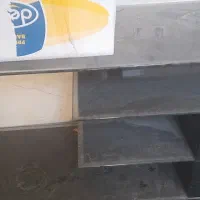 میز تلویزیون شیشه ای مشکی