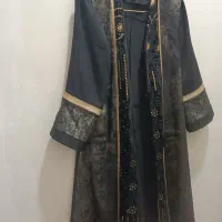 تعداد زیادی مانتو زنانه بلند رنگ مشکی و طرح دار|لباس|ایلام, |دیوار