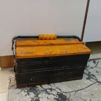 جعبه ابزار آهنی بزرگ در حد نو سالم