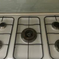 اجاق گاز پنج شعله فر دار دو جوجه گردان