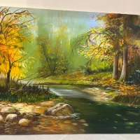 تابلوی رنگ روغن|تابلو، نقاشی، عکس|رشت, معلم|دیوار