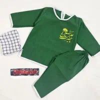 لباس شیرخوارگان حضرت علی اصغر(ع) سبز و سفید