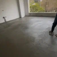 کف سازی به روش اسکرید  با دستگاه المانی