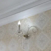 دیوارکوب لوستری کریستال والتر آلمان ۳ عدد