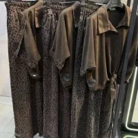 ست شومیز و شلوار پلنگی