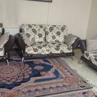 مبل سلطنتی ۹ نفره با مبل راحتی ۷ نفره