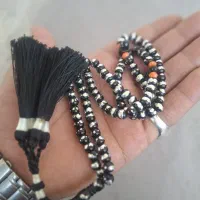 تسبیح سندلوس نقره کوب