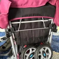 کالسکه دوقلو براوو پشت سرهم نو نو ۶میلیون وپونصد|کالسکه و لوازم جانبی|فیروزآباد (فارس), |دیوار