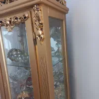 مبل ۹نفره همراه با ویترین و عسلی|مبلمان خانگی و میز عسلی|دلیجان, |دیوار