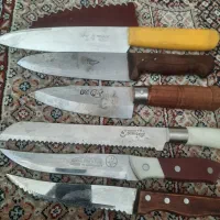 ۶عدد کارد قصابی درجه یک حیدری بفروش میرسد