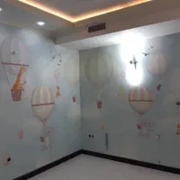 تزئینات نقاشی ساختمان کاغذ دیواری کناف|خدمات پیشه و مهارت|قم, ولیعصر|دیوار