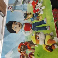 فرش کودک طرح سگهای نگهبان