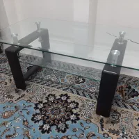 میز پذیرایی وسط (نیاز به تعویض شیشه)