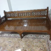 تخت چوبی نو با طول ۲ عرض 1 ساخت سفارشی۴ نفره|صندلی و نیمکت|سرخرود, |دیوار