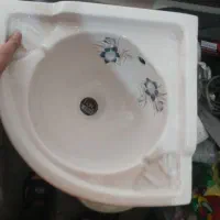 روشویی بدون پایه مثلثی دستشور 41 سانتی