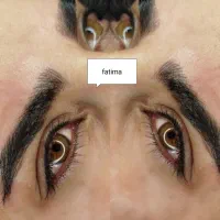 فیبروز خط چشم شیدینگ لب