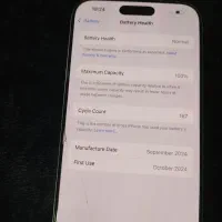 آیفون 16 پرو مکس سفید باطری 100|موبایل|سیرجان, |دیوار