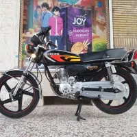 هوندا ۱۵۰ احسان اسب زین شده