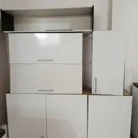 کابینت آشپزخانه با سینگ و آبچکان