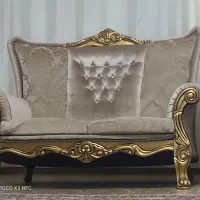 مبل هفت نفره نیمه استیل