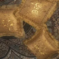 مجموعه ترمه ،کوسن ساتن ،نو