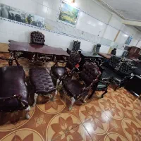 میز مدیریت میز ریاست منشی کارمندی نیم ست تولیدی
