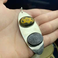 گردن بند ستاره داود مصوردار