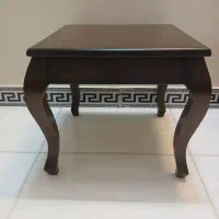 میز عسلی چوبی و یک عدد صندلی مدل کتابخانه ایی|مبلمان خانگی و میز عسلی|تهران, تختی|دیوار