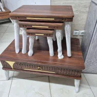 میز جلو مبلی ۴ تیکه|مبلمان خانگی و میز عسلی|اصفهان, ارزنان|دیوار