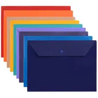 پوشه دکمه دار ، چاپ طلاکوب و ساده