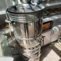 سماور هیئتی بزرگ و جام اجیل وشکلات برای مغازه|سماور، چایساز، قهوهساز|مشهد, انقلاب|دیوار