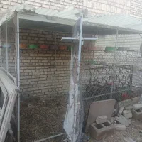 سه عدد قفس کبوتر و مرغ