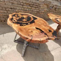 نهارخوری چوبی روستیک غذاخوری چوبی گردو|میز و صندلی غذاخوری|تهران, مسگرآباد|دیوار