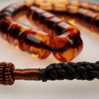 تسبیح آب حیات ۳۳ عددی قیچی بر لاکی ترک کد۴۴|بدلیجات|اهر, |دیوار