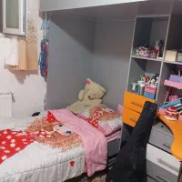 تخت دو نفره نوجوان بدون خوش خواب