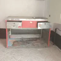 چهار چرخ ساندویچ ومیز ویترینی استیل|فروشگاه و مغازه|هشتگرد, فاز ۷ مهستان|دیوار