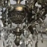 لوستر برنجی