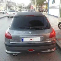 خودرو ۲۰۶ تیپ ۲ مدل ۱۳۸۶ بدون رنگ و درجه یک