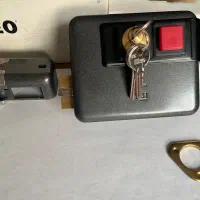 قفل حیاطی برقی سه کلید ایتالیائی