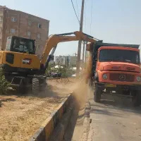 کرایه مینی بیل و بابکت جهت کارهای عمرانی و غیره|خدمات حمل و نقل|شیراز, باغ تخت|دیوار