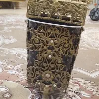 سطل زباله برنجی