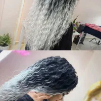 اکستنشن مو بافت مو بافت آفرو.بافت اکستنشن 20تومان