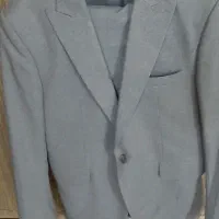 کت وشلوار طوسی رنگ سایز ۴۸